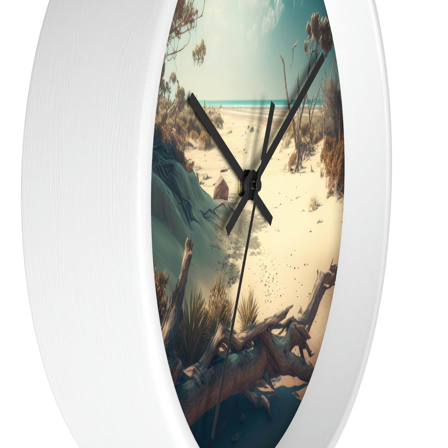 Sunny Shores Beach House | Wall Clock