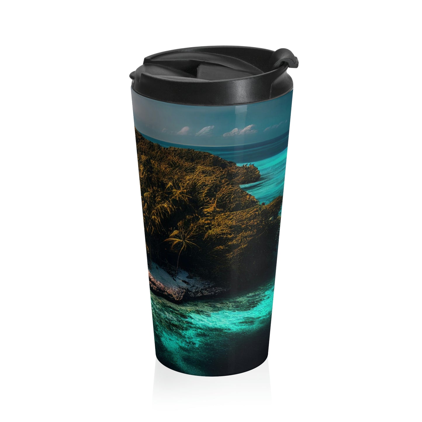 Seaside Getaway | Stainless Steel Travel Mug