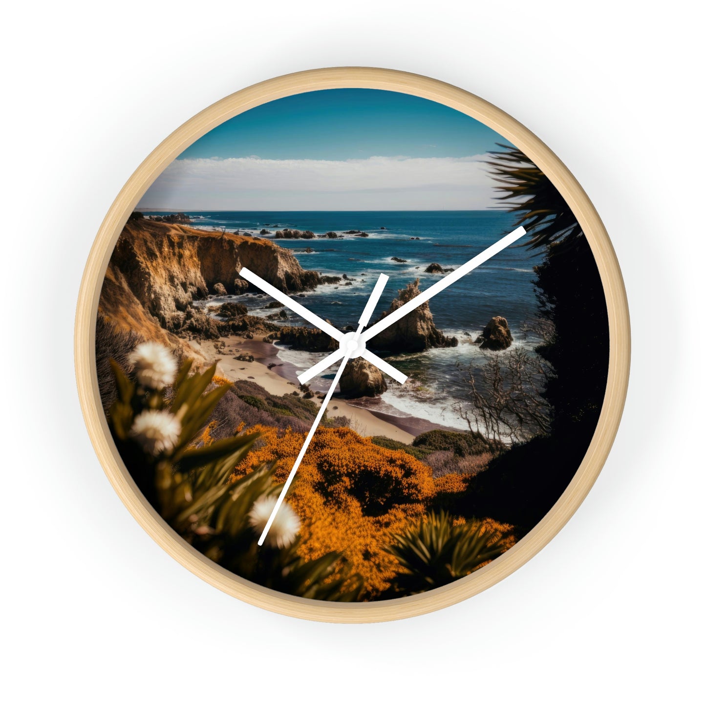 Seaside Serenity | Wall Clock