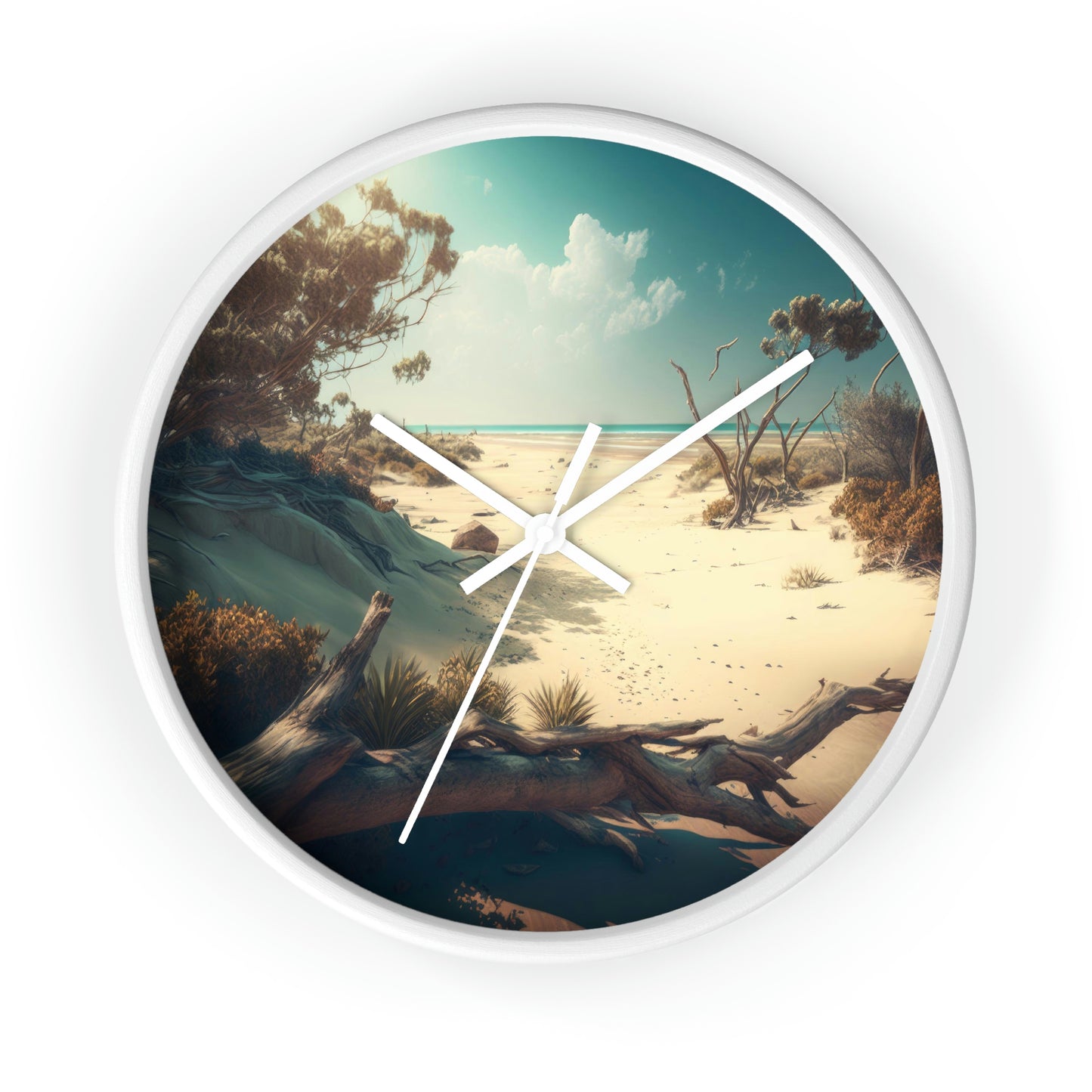 Sunny Shores Beach House | Wall Clock