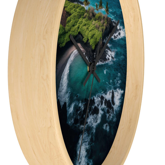 Tropical Paradise Rentals | Wall Clock