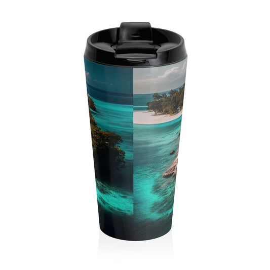 Seaside Getaway | Stainless Steel Travel Mug