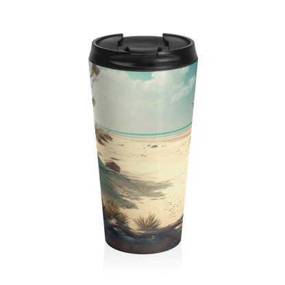 Sunny Shores Beach House | Stainless Steel Travel Mug