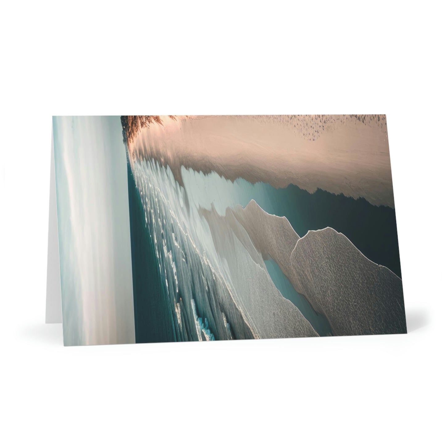 Sand and Surf Beach Bungalow | Greeting Cards