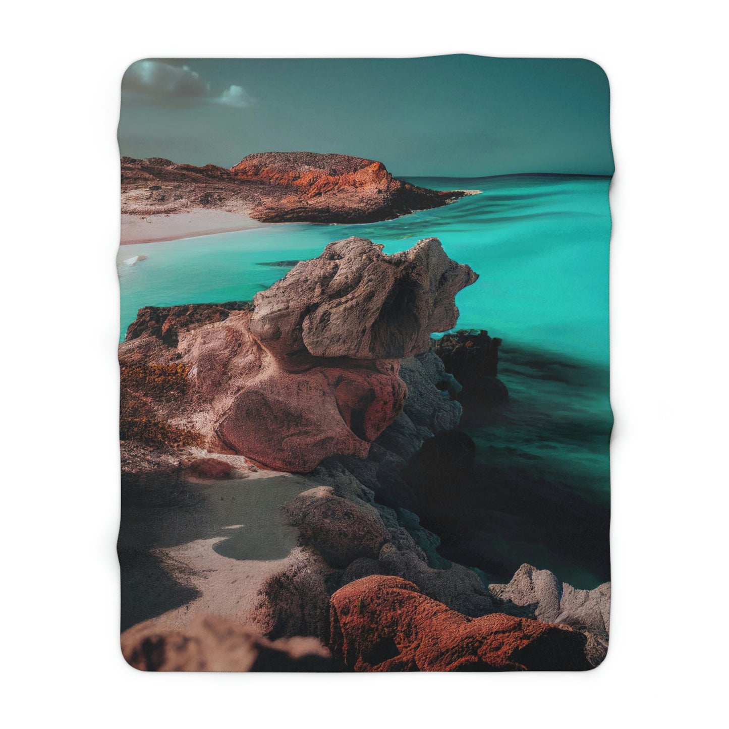 Sandy Shores | Fleece Blanket