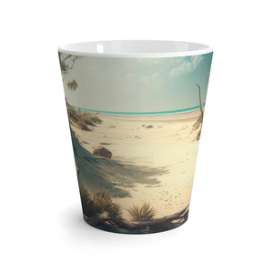 Sunny Shores Beach House | Latte Mug