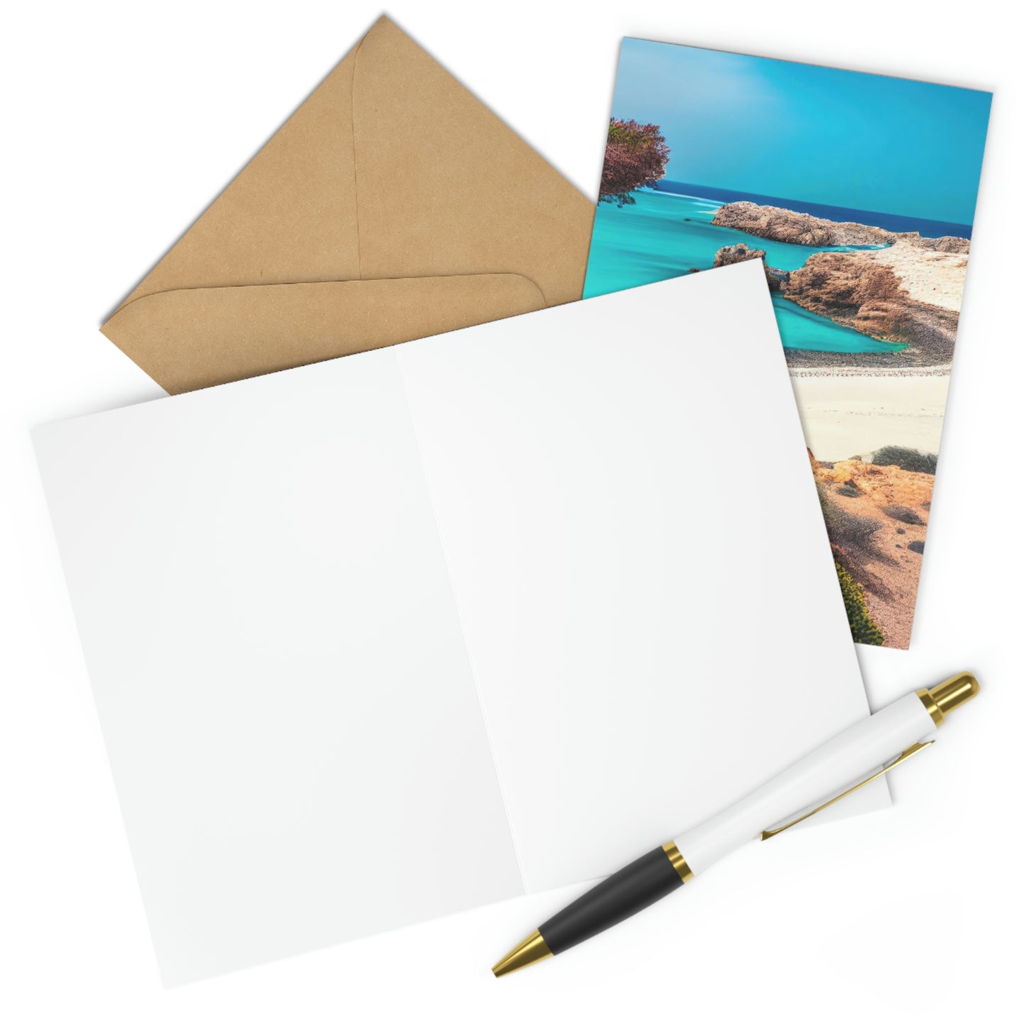 Sunny Seaside Escape | Greeting Cards
