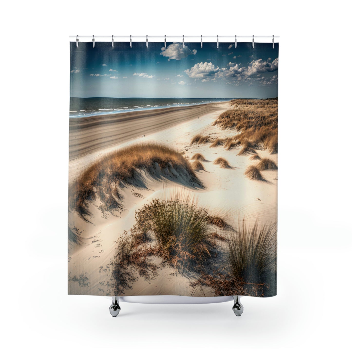 Tropical Getaway Cottage | Shower Curtains