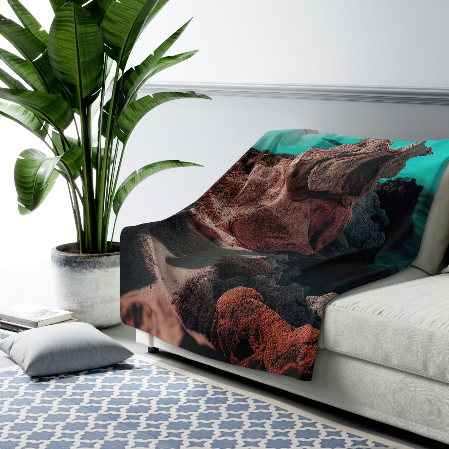 Sandy Shores | Fleece Blanket