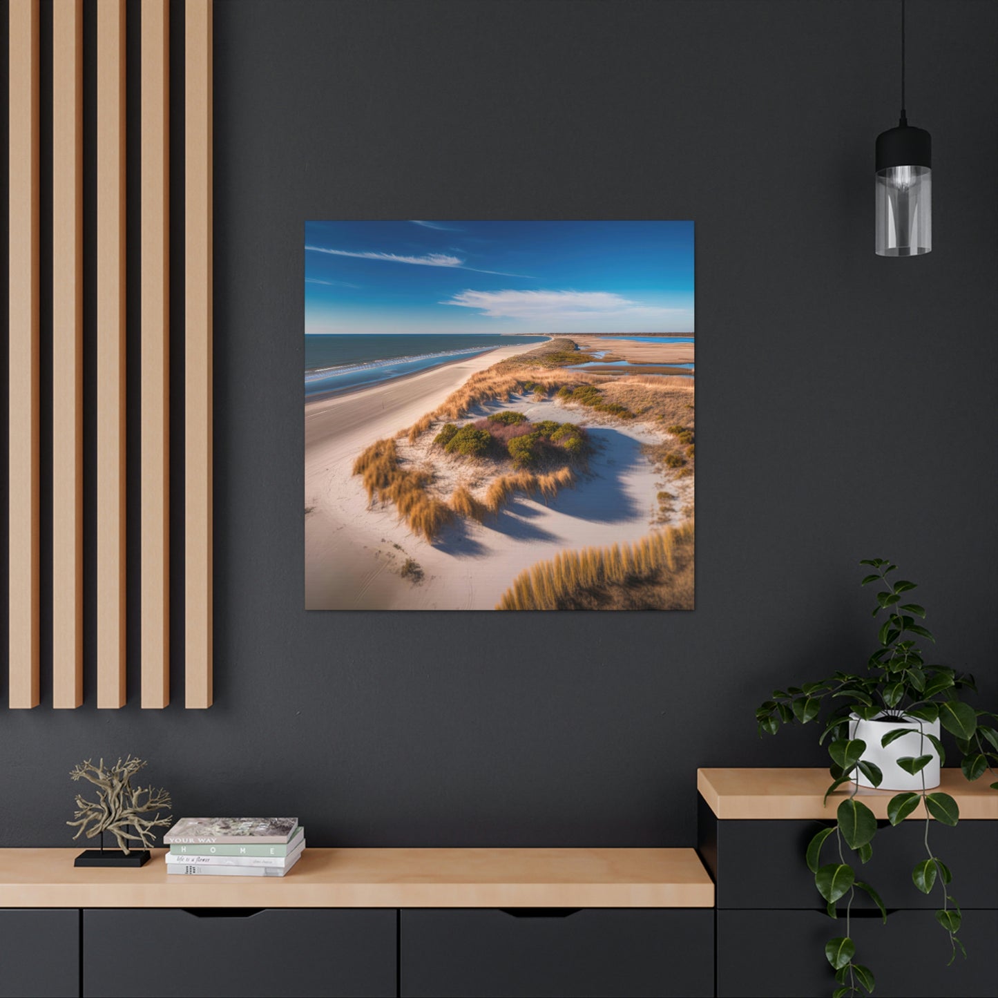 Sunny Days Beach Shack | Canvas