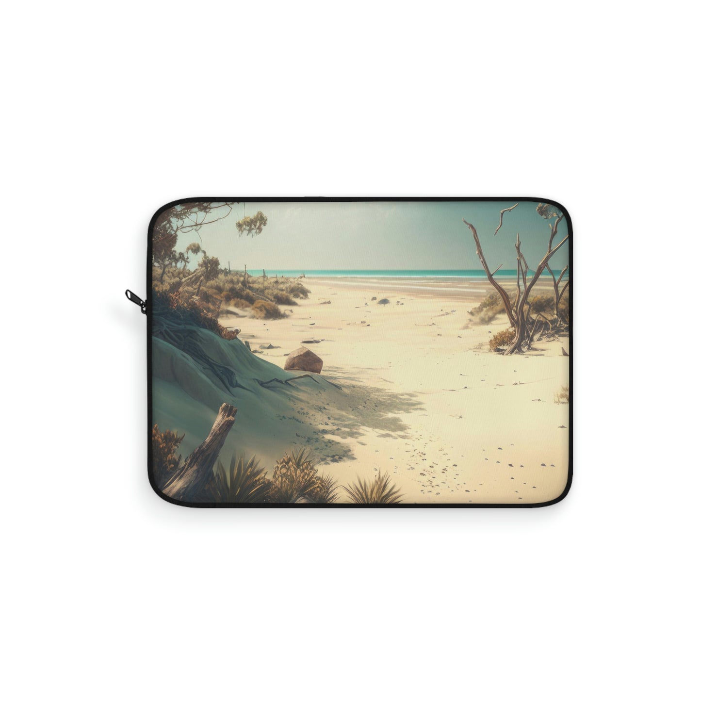 Sunny Shores Beach House | Laptop Sleeve