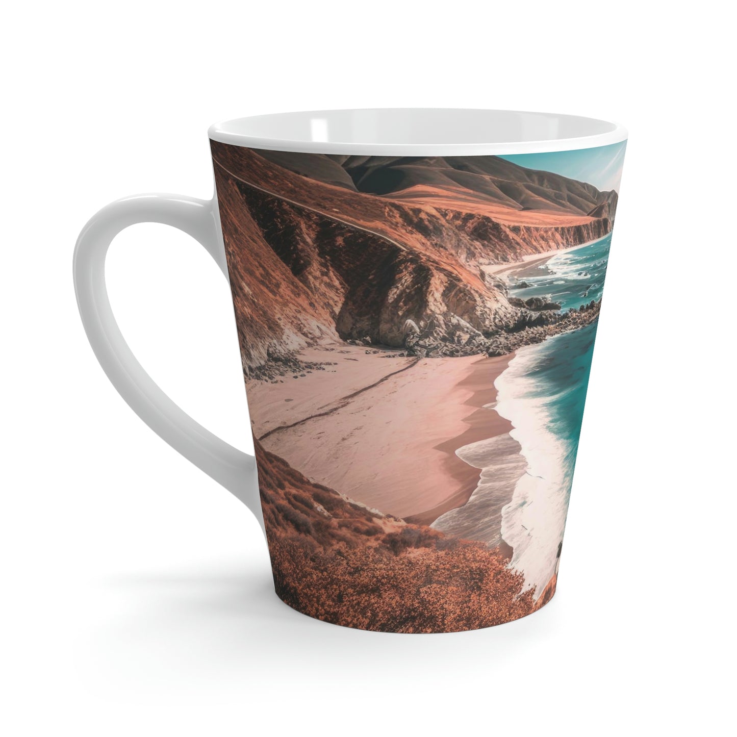 Sea Breeze Cottage. | Latte Mug