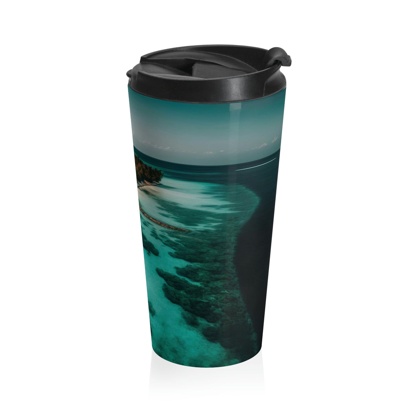 Sunny Sands Beach Haven | Stainless Steel Travel Mug