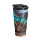 Sunny Seaside Escape | Stainless Steel Travel Mug