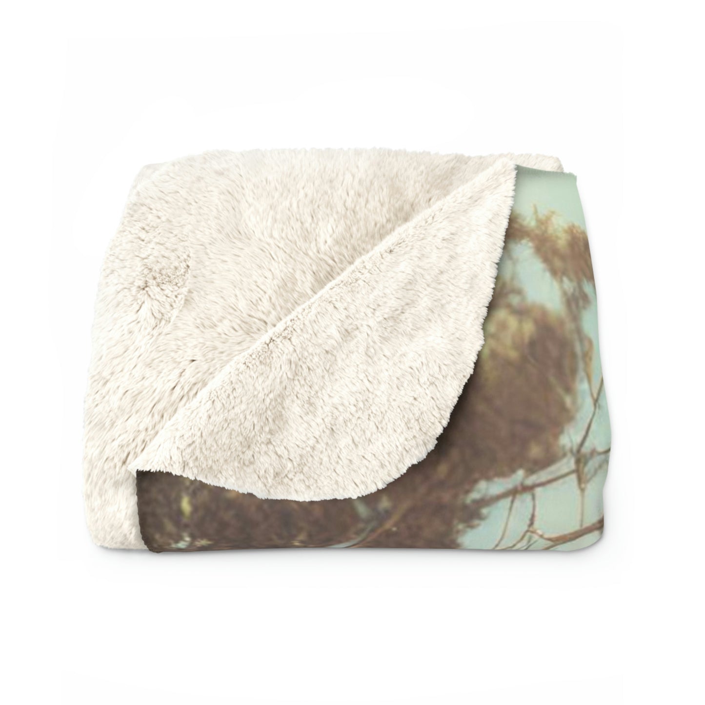 Sunny Shores Beach House | Fleece Blanket