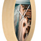 Sand and Surf Beach Bungalow | Wall Clock