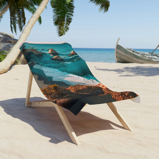 'Sandy Oasis' | Beach Towel