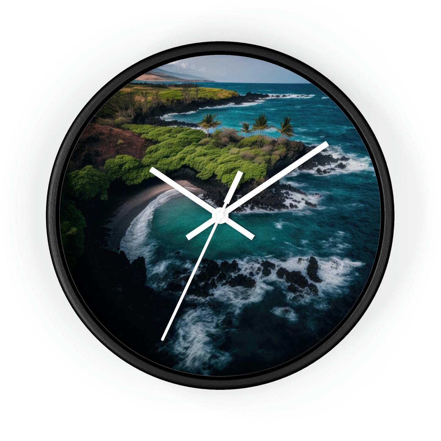 Tropical Paradise Rentals | Wall Clock