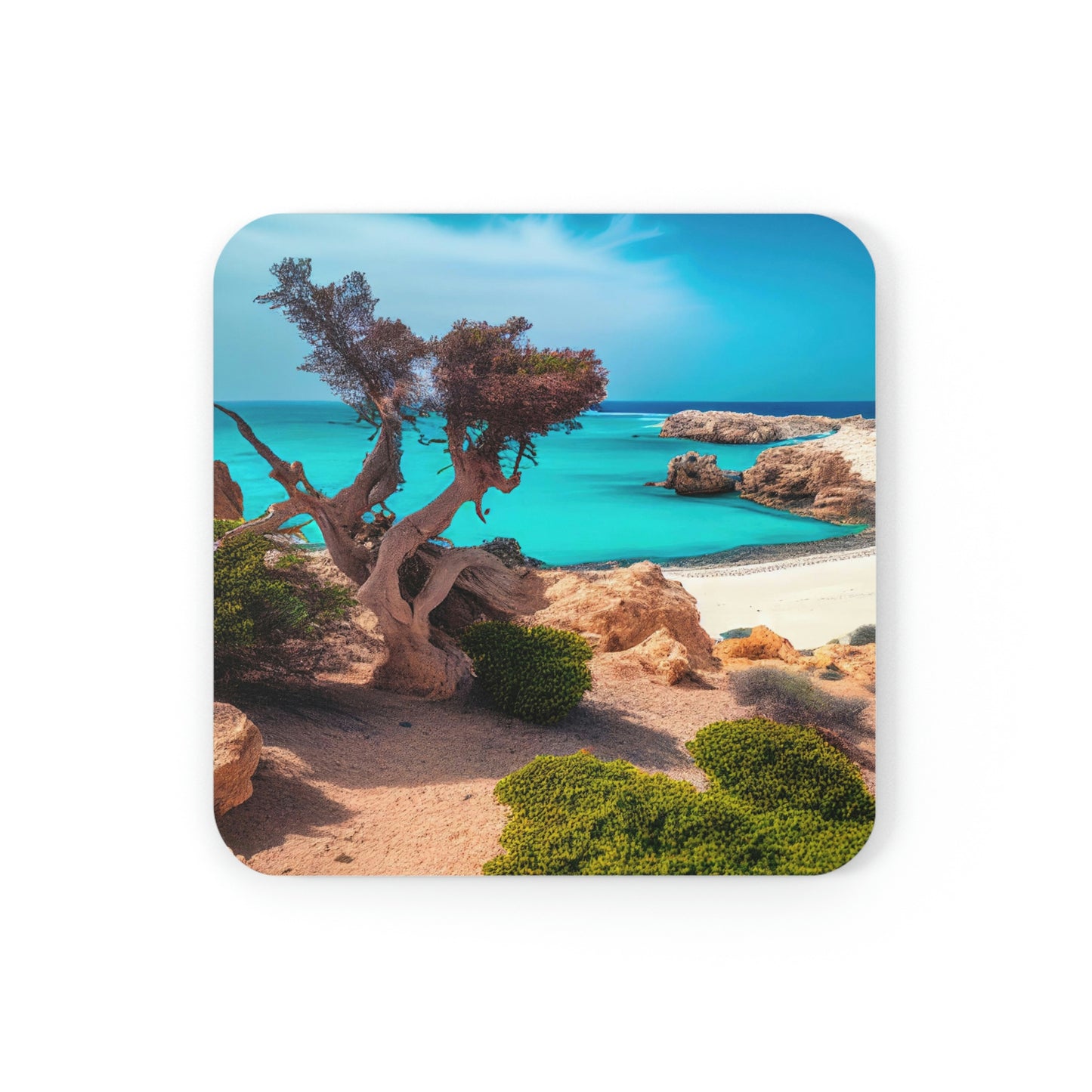 Sunny Seaside Escape | Coaster Set