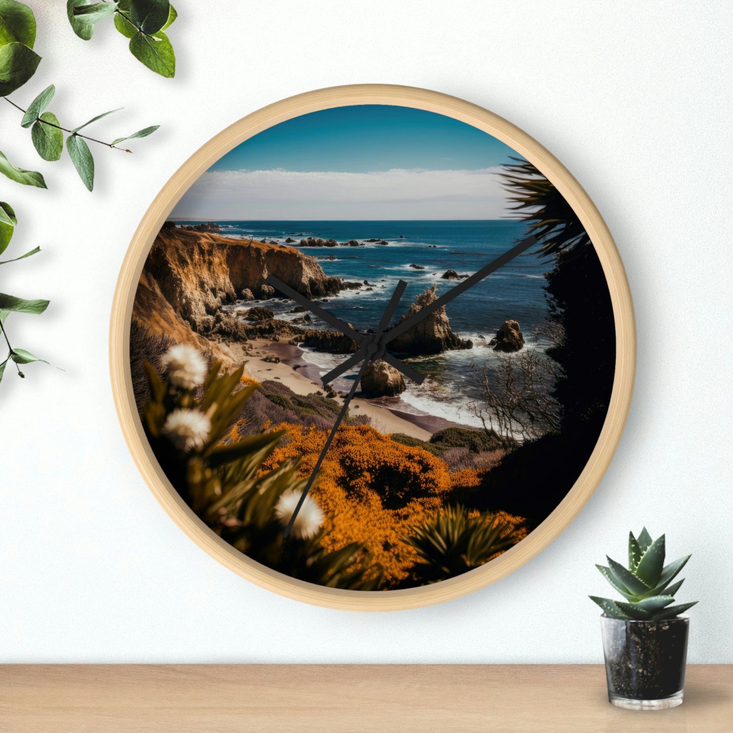 Seaside Serenity | Wall Clock