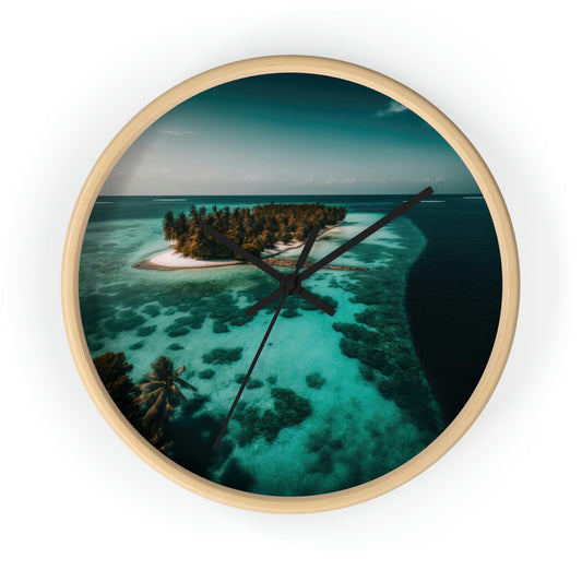 Sunny Sands Beach Haven | Wall Clock