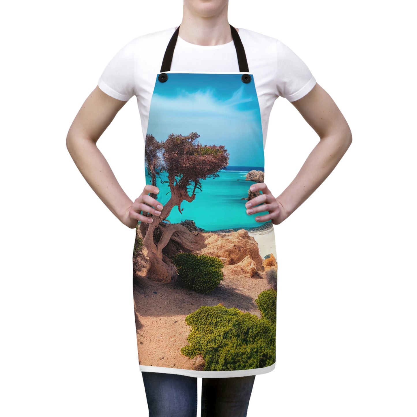 Sunny Seaside Escape | Apron