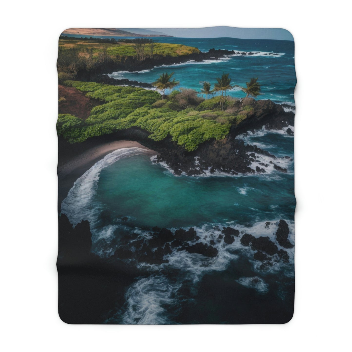 Tropical Paradise Rentals | Fleece Blanket