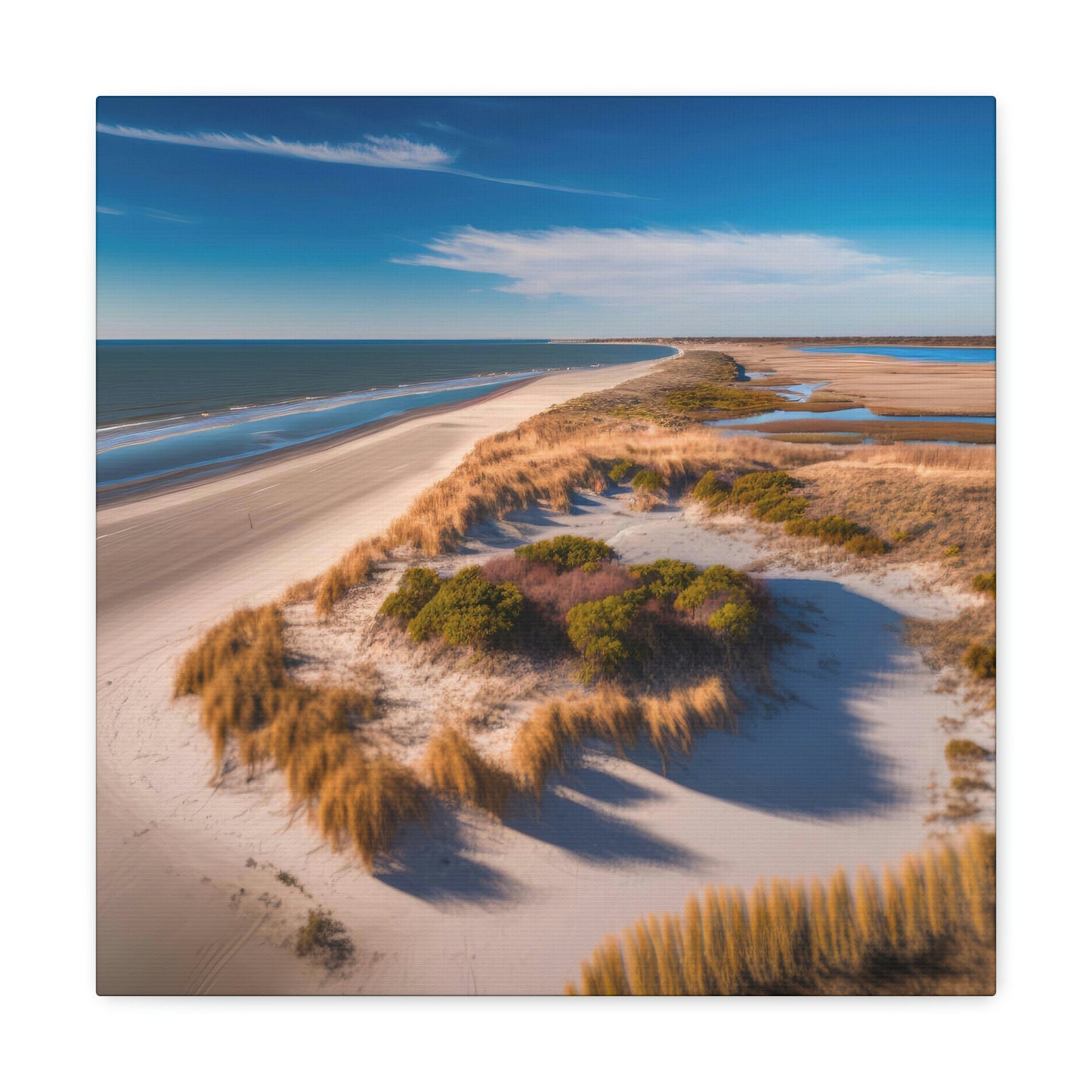 Sunny Days Beach Shack | Canvas