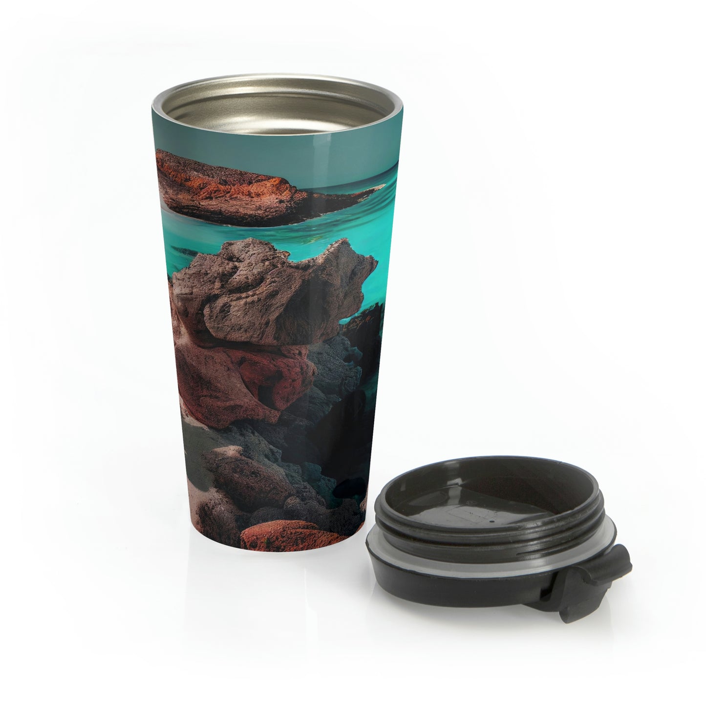 Sandy Shores | Stainless Steel Travel Mug
