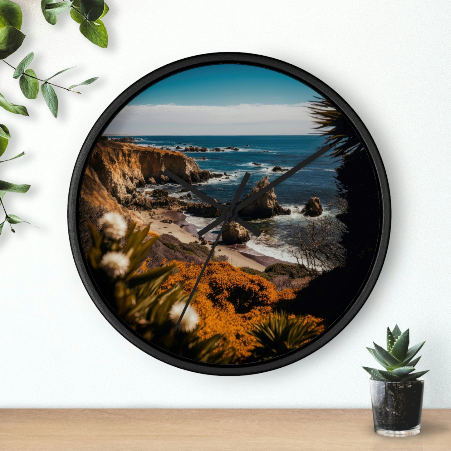 Seaside Serenity | Wall Clock