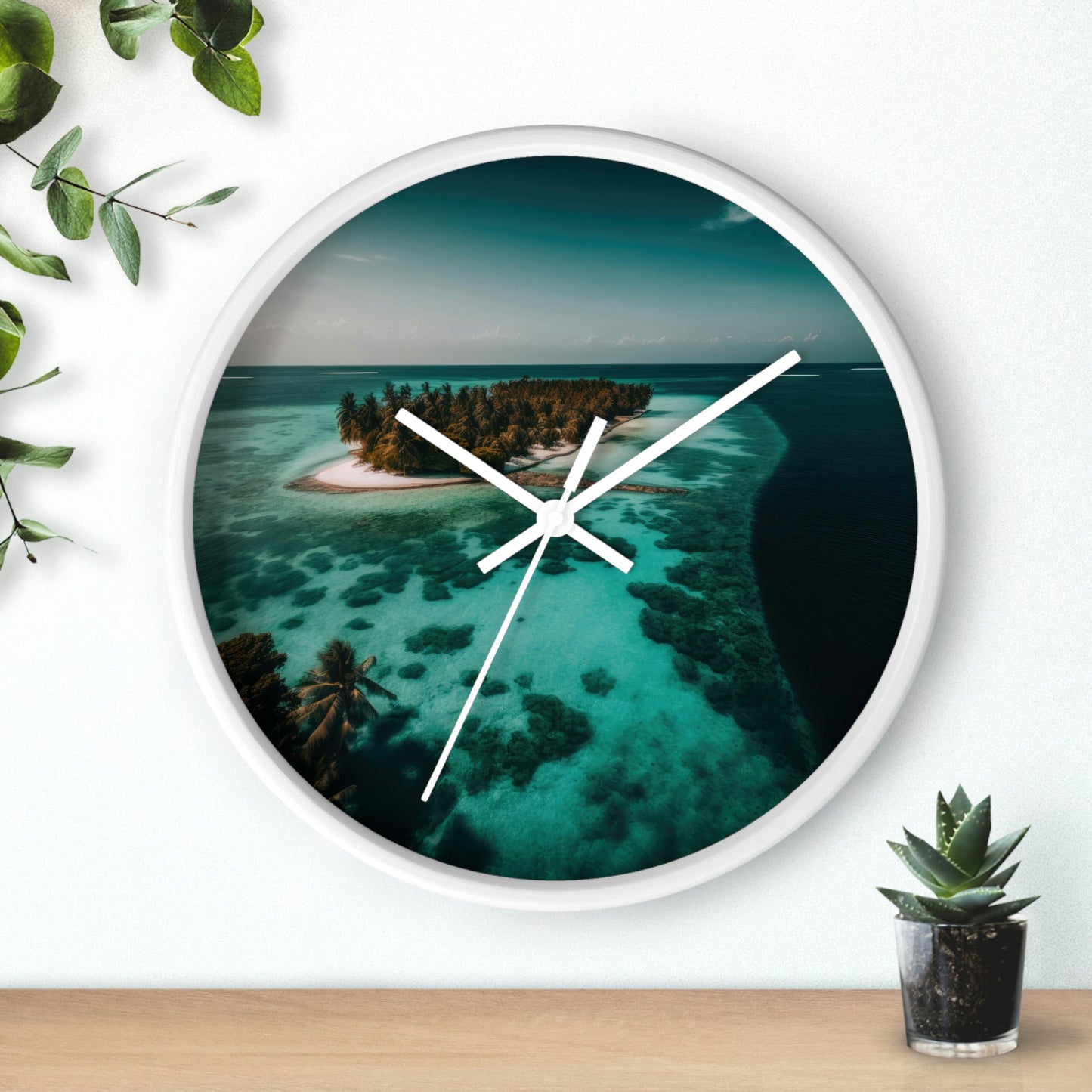 Sunny Sands Beach Haven | Wall Clock