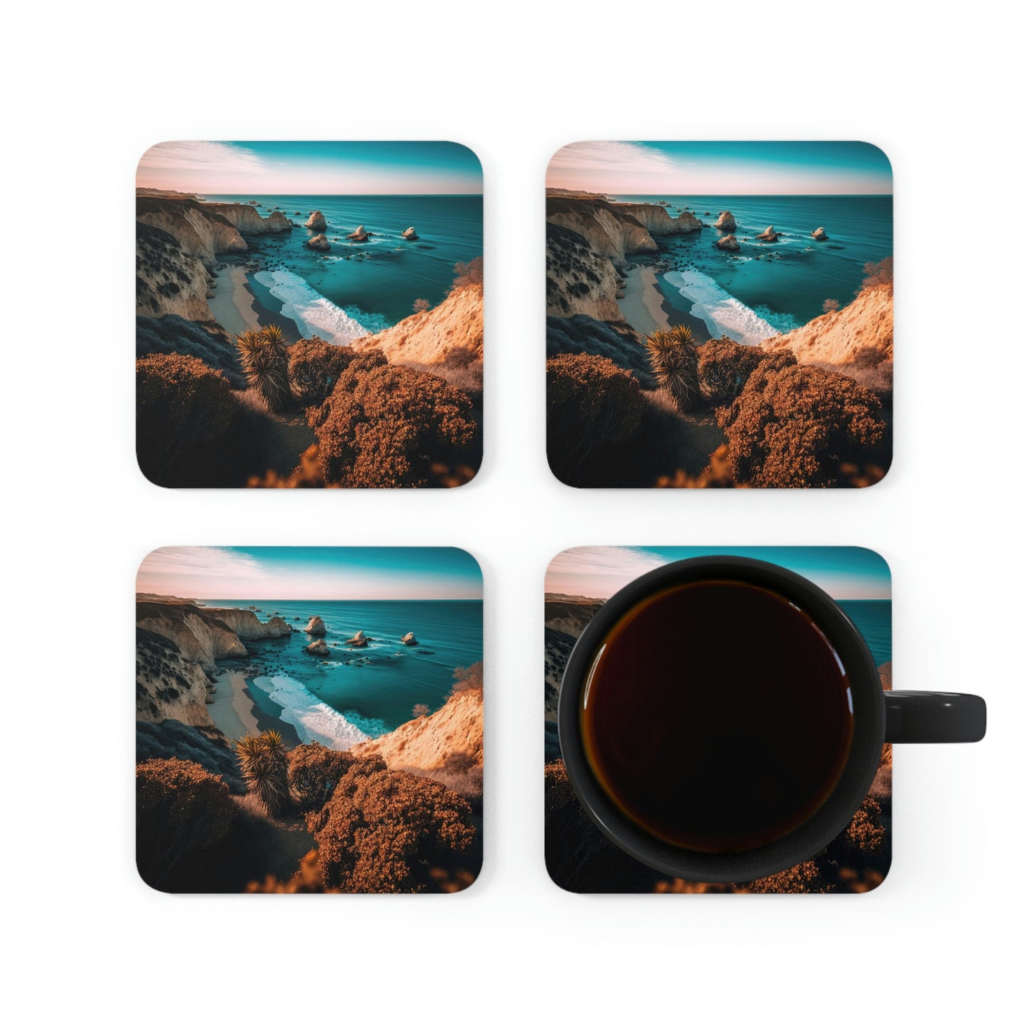 'Sandy Oasis' | Coaster Set