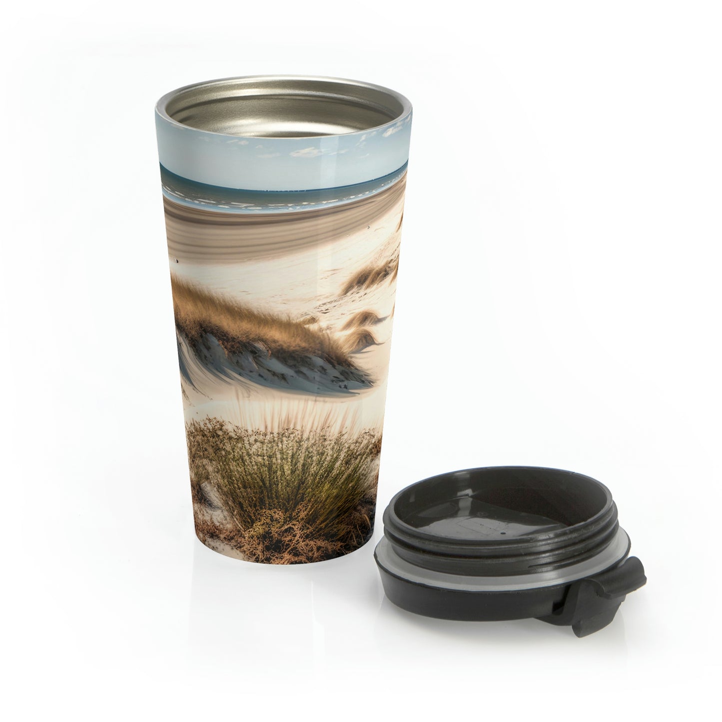 Tropical Getaway Cottage | Stainless Steel Travel Mug