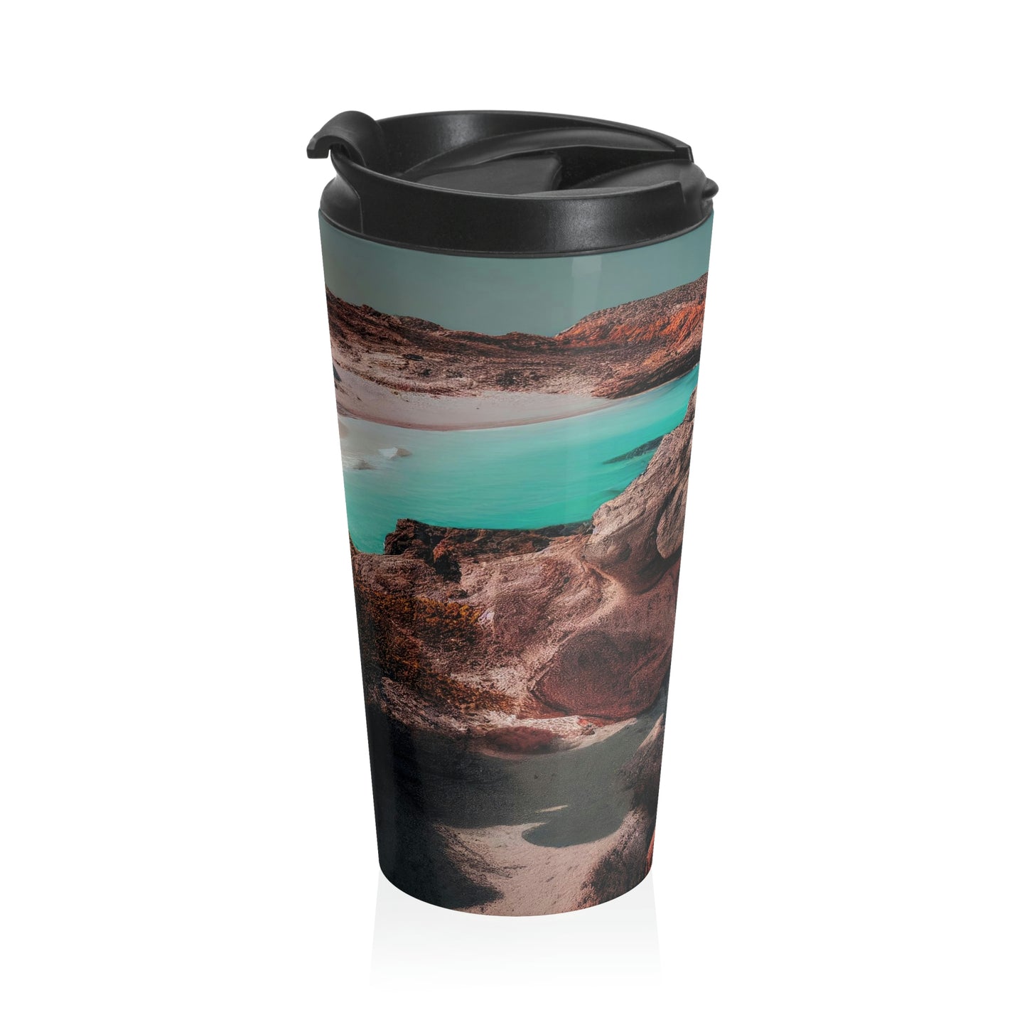 Sandy Shores | Stainless Steel Travel Mug