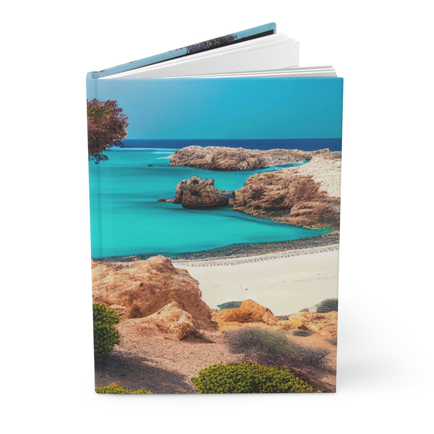 Sunny Seaside Escape | Hardcover Journal