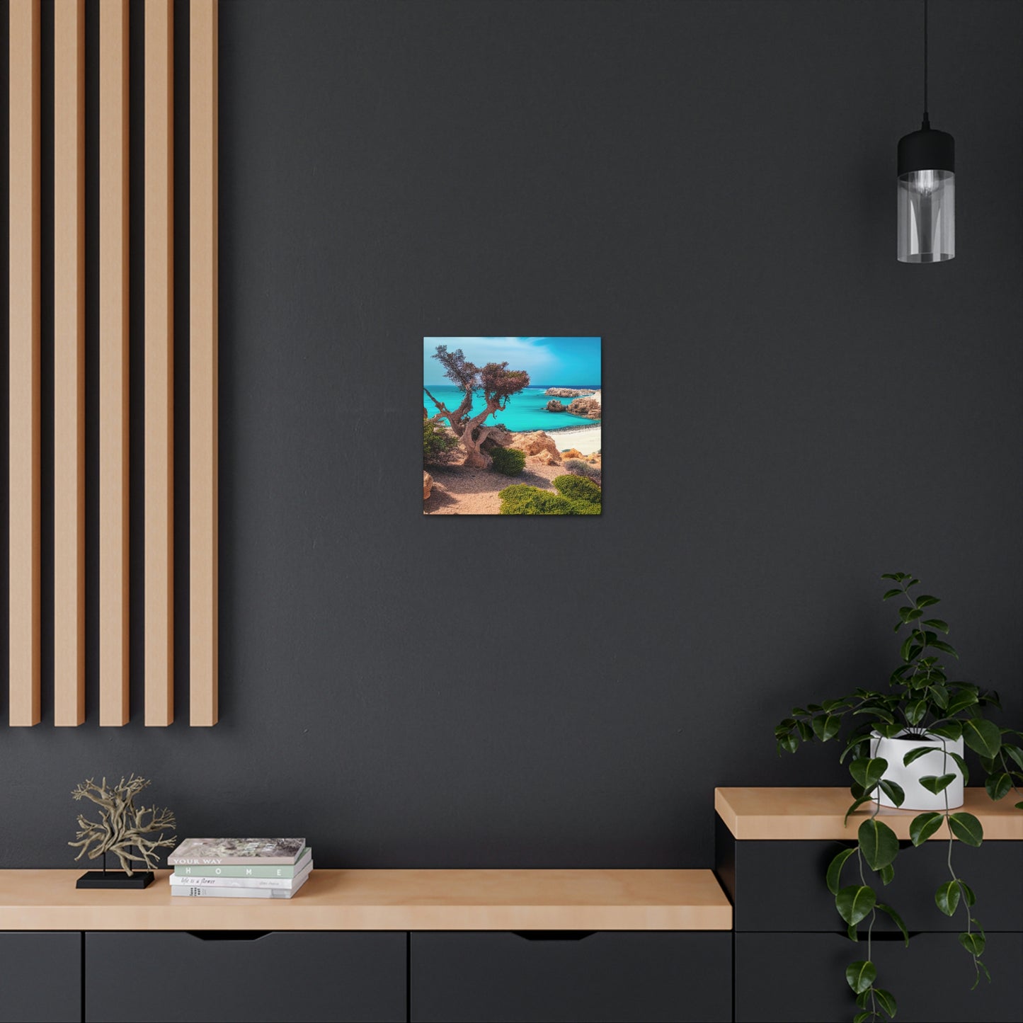 Sunny Seaside Escape | Canvas