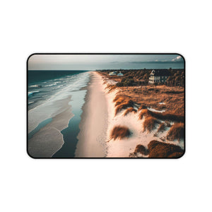 Sand and Surf Beach Bungalow | Desk Mat