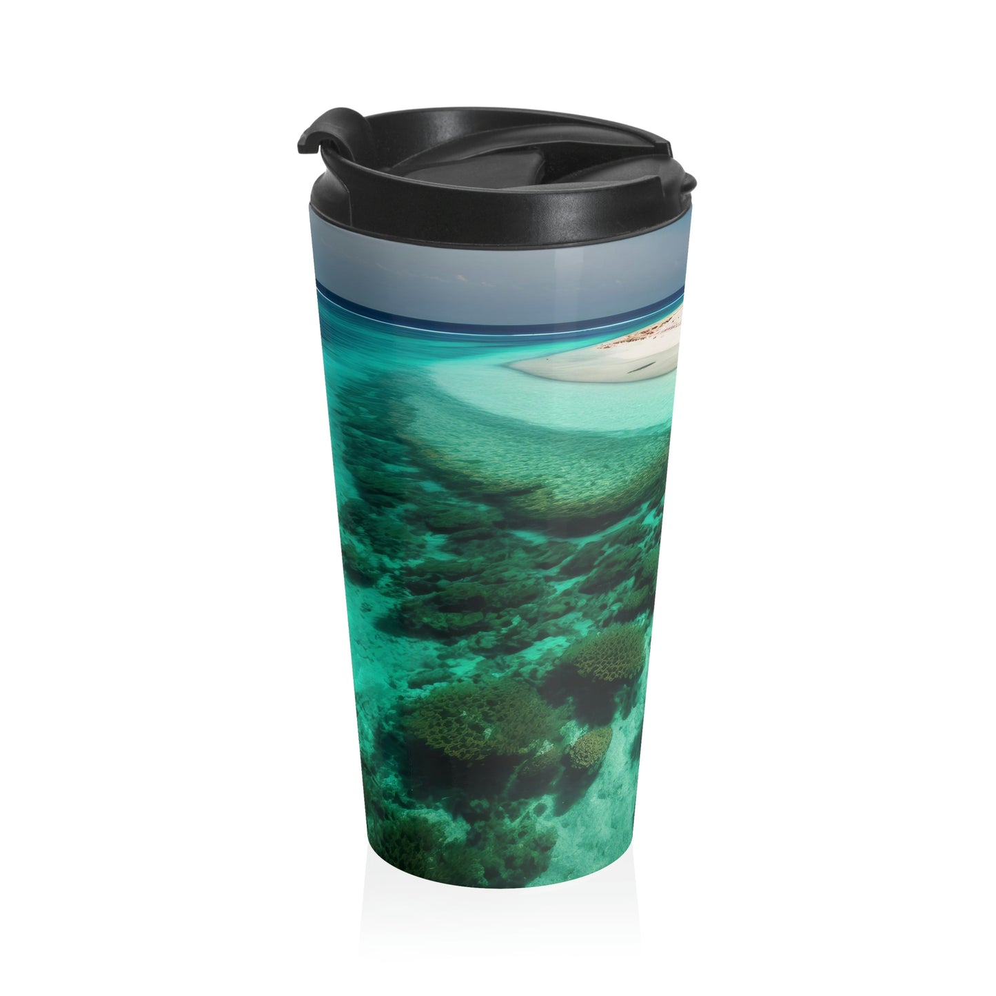 Sandcastle Paradise | Stainless Steel Travel Mug