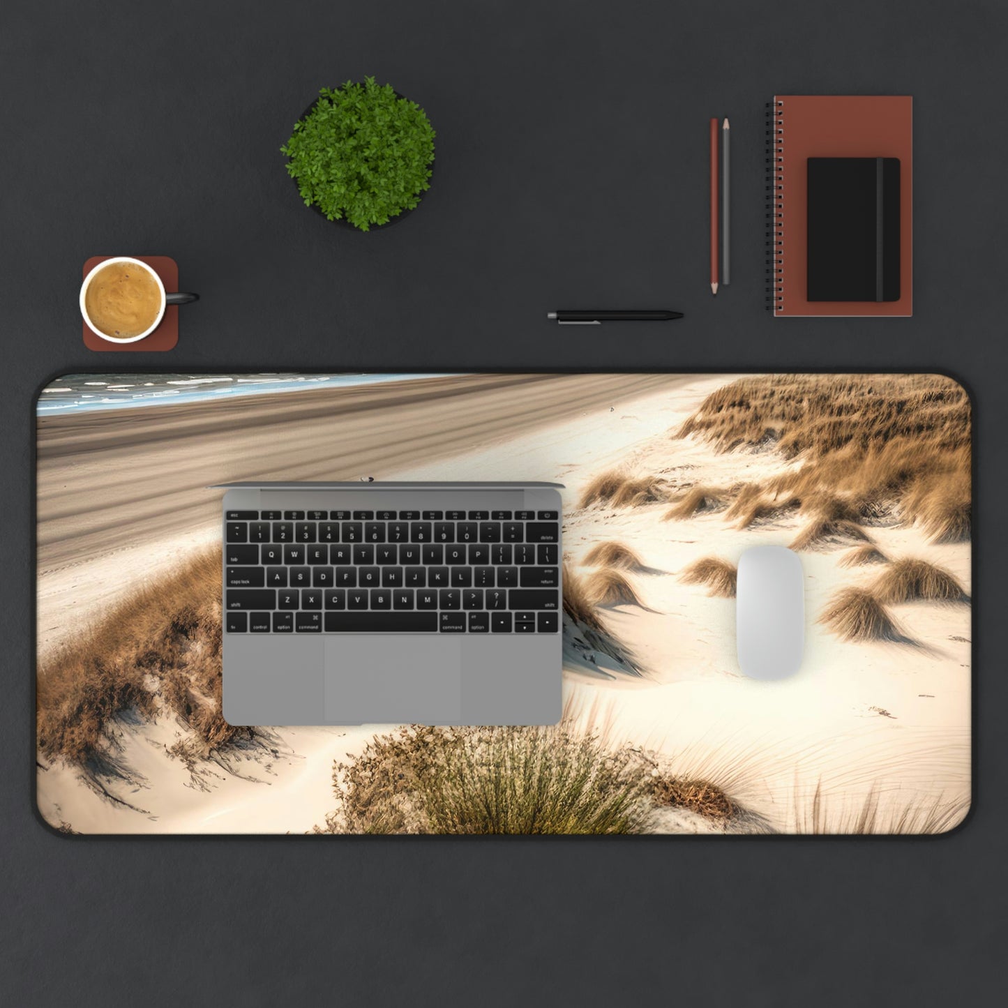 Tropical Getaway Cottage | Desk Mat