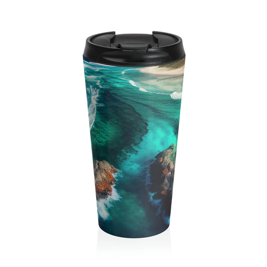 Sandcastle Escape | Stainless Steel Travel Mug