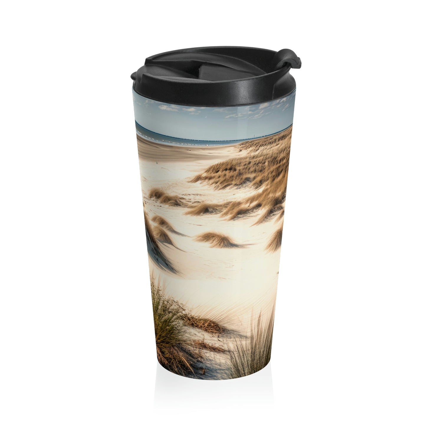 Tropical Getaway Cottage | Stainless Steel Travel Mug