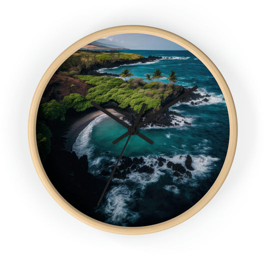 Tropical Paradise Rentals | Wall Clock