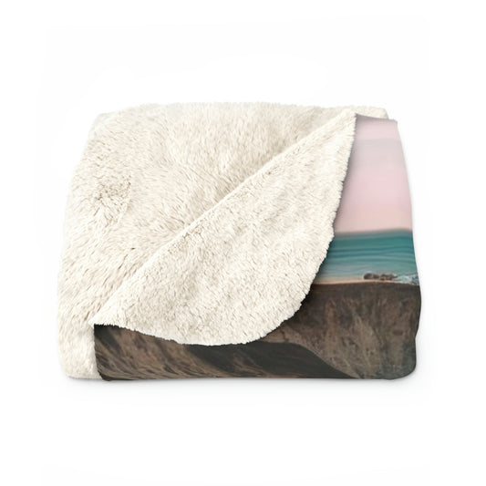 'Sandy Oasis' | Fleece Blanket