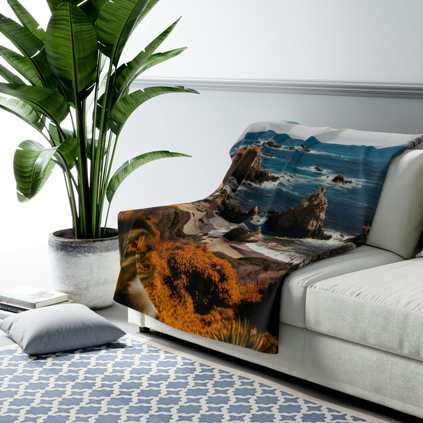 Seaside Serenity | Fleece Blanket