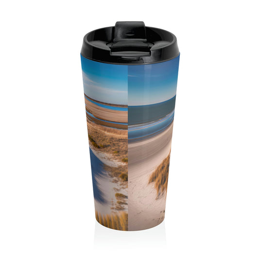 Sunny Days Beach Shack | Stainless Steel Travel Mug