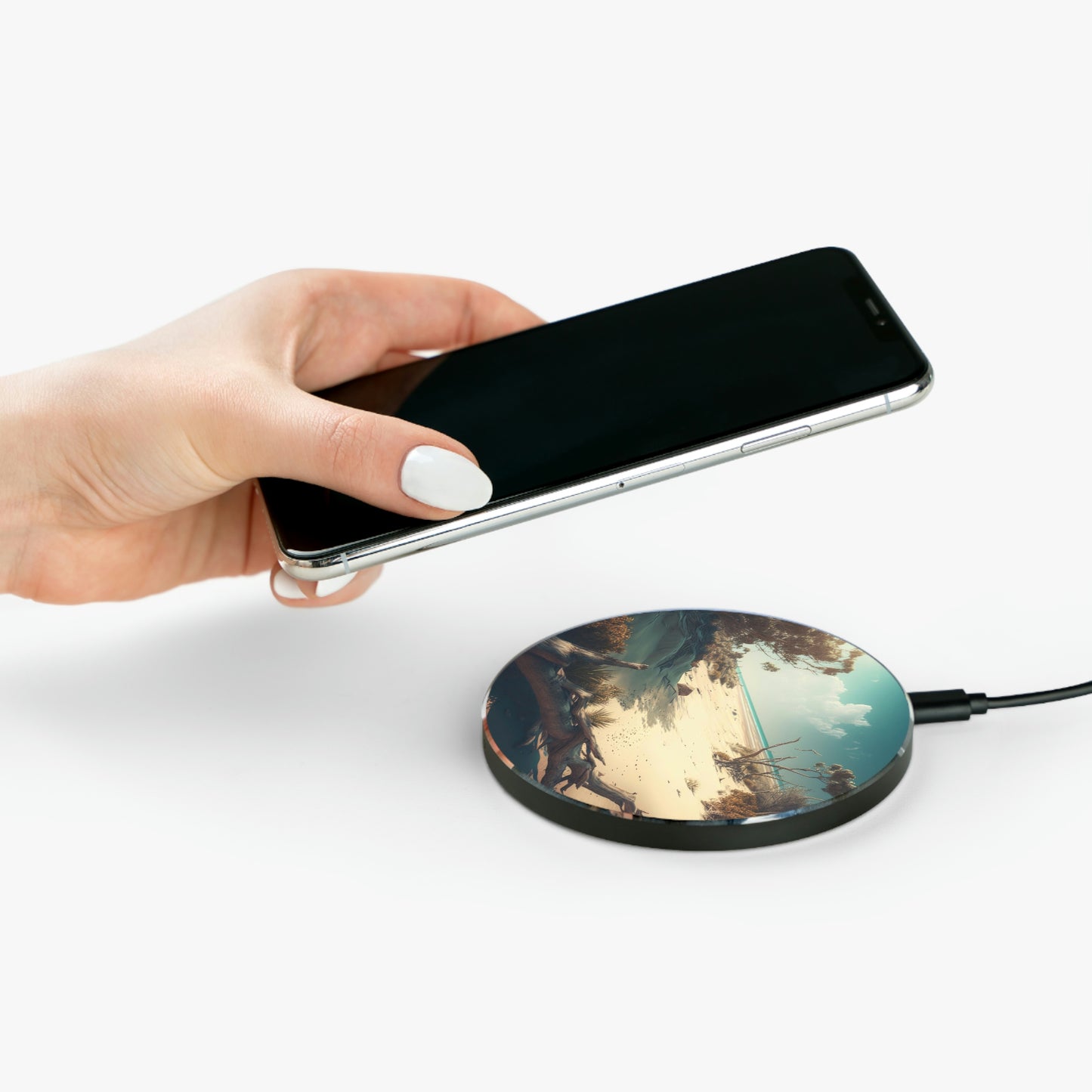 Sunny Shores Beach House | Wireless Charger
