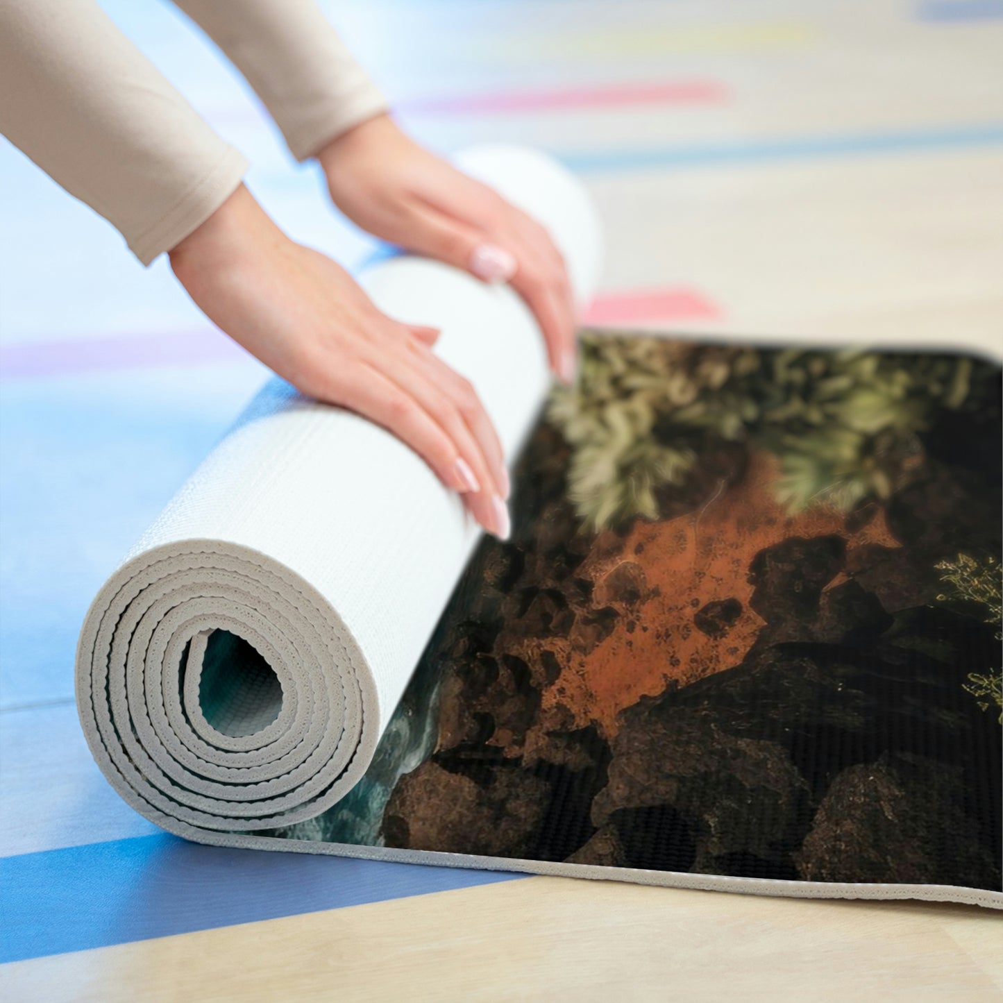 Sunset Vista Vacation Home | Foam Yoga Mat