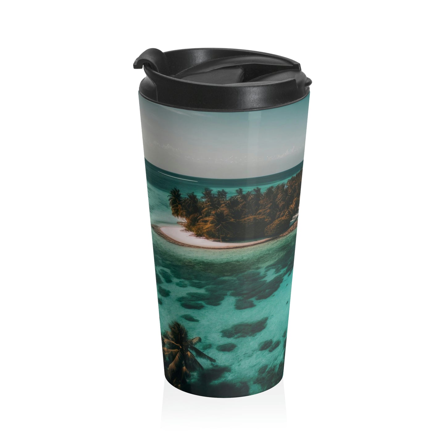 Sunny Sands Beach Haven | Stainless Steel Travel Mug