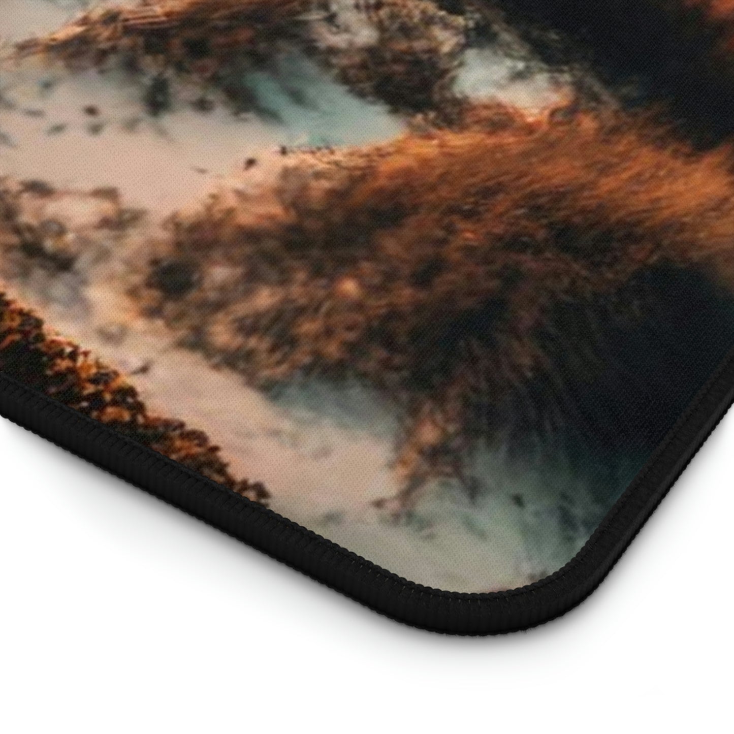 Sand and Surf Beach Bungalow | Desk Mat
