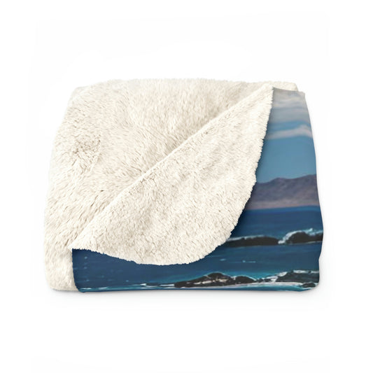 Seashell Cottage | Fleece Blanket